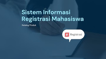 eRegistrasi | Sistem Informasi Registrasi dari eCampuz