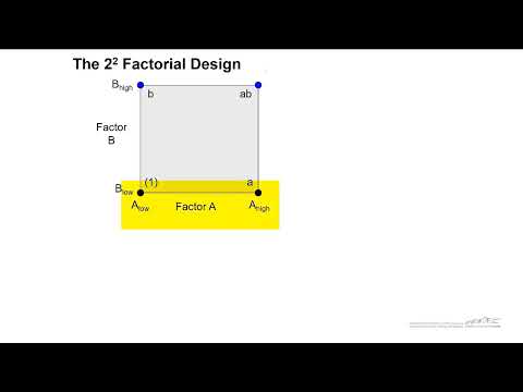 Video: Vad är 2x2 factorial design?