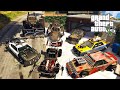 Gta 5  stealing secret zombie vehicles with franklin real life cars 117