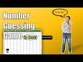 Number guessing game  excel hash 2021