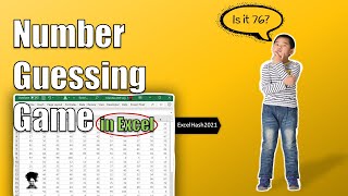 Number Guessing Game - Excel Hash 2021 screenshot 1