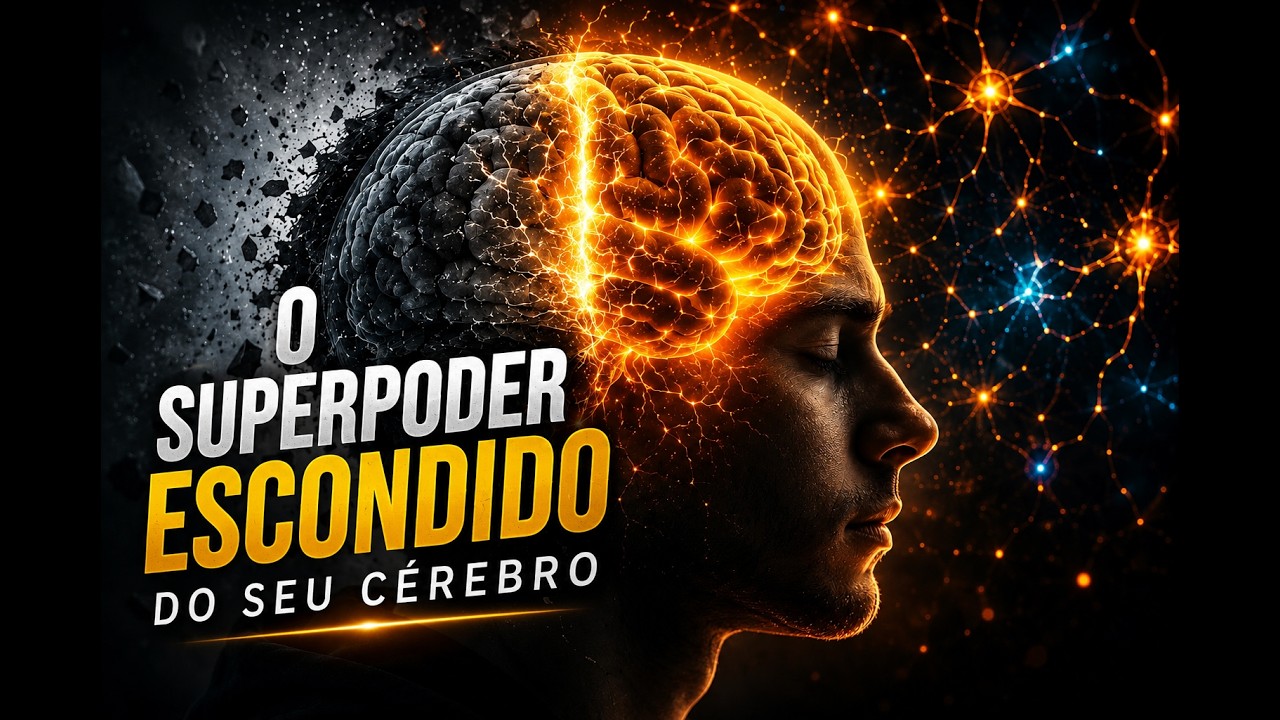 O SUPERPODER escondido do seu CÉREBRO (NEUROPLASTICIDADE CEREBRAL)