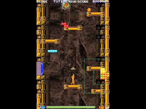 Tetris DS (NDS) - Catch mode gameplay