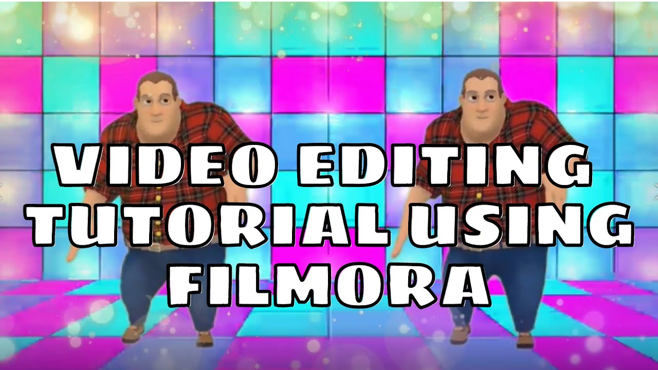 VIDEO EDITING TUTORIAL FOR BEGINNERS USING FILMORA - YouTube