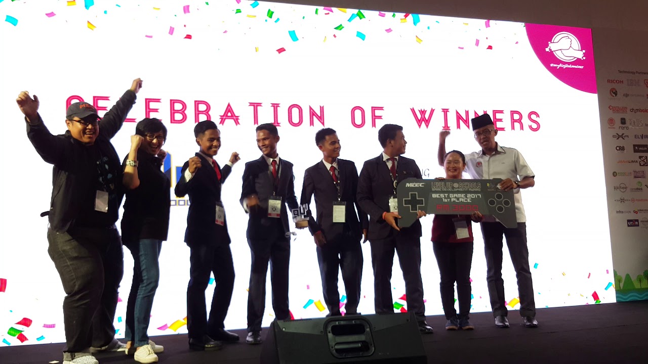 Level Up School 2017 Awards MyDigitalMakerFair KL Convec YouTube