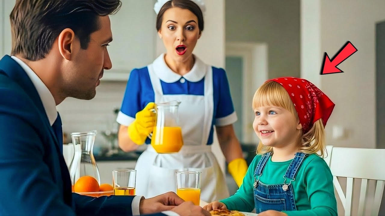 “¿PUEDO TOMAR UN CAFECITO CONTIGO?” PREGUNTÓ LA HIJA DE LA EMPLEADA AL PATRÓN…Y SU RESPUESTA IMPACTA