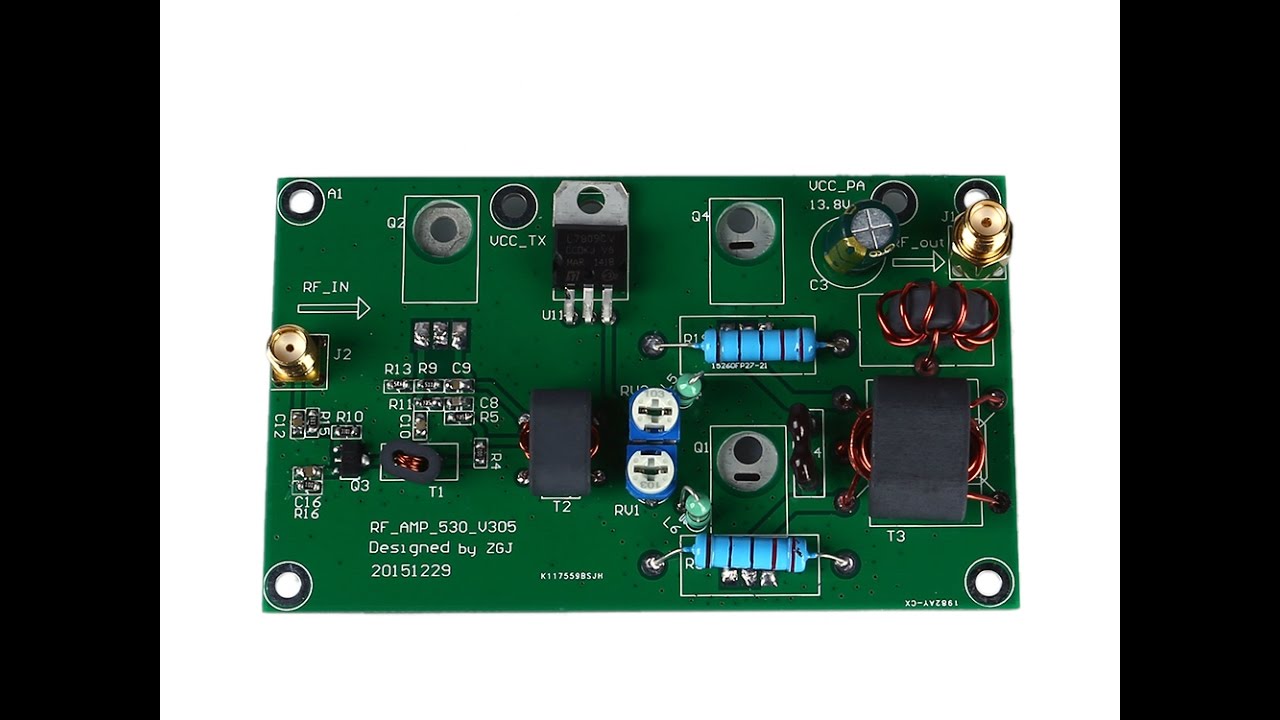 Power Amplifier 45W из Китая настройка и тестирование