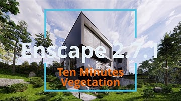 Learn how to Build Outdoor Vegetation in 10min | Enscape 2.7.1 Tutorial