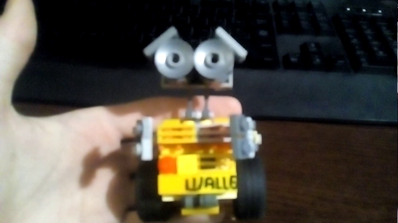 Схема сборки валли из лего