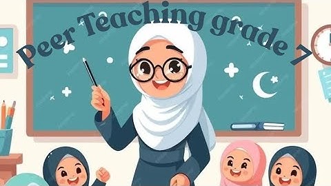 Peer Teaching - Descriptive Text (My Family) grade 7