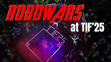 Robowars at TIF 2025 | Fire vs Fire