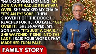 Details My Son’s Wife Mocked Me “You’re Ruining My Brand!” Then She Threw My Wife’s Chair Into the Lake So News