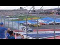 2019 Roval Chase Elliott crash, last lap and burnout from grandstands