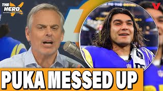 Colin Cowherd WARNS Rams WR Puka Nacua to avoid retirement talk | THE HERD NFL Information