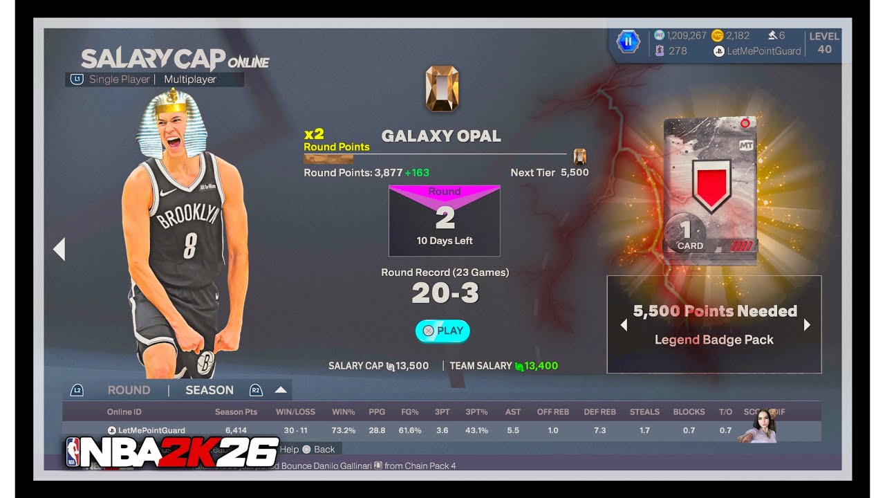 MY SALARY CAP TEAM WILL MAKE YOU RAGE QUIT | NBA 2K26 MyTeam 