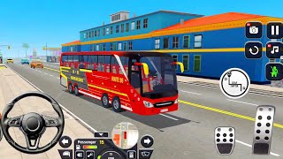 Modern Public Bus Simulator 2025 Public Coach Bus  - 1 Part - Mobile Gameplay - Android - IOS screenshot 1