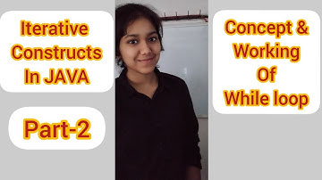 Class 9th ICSE l Iterative Constructs in JAVA l Part-2 l in Hindi