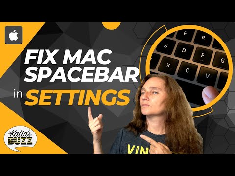 How to Fix a Mac Keyboard Spacebar in Settings - Try this First!