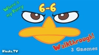 Wheres My Perry 6-6 Walkthrough - 3 Gnomes