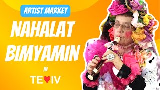 Artist market Nahalat Binyamin #market #israel #telaviv