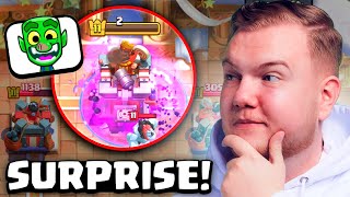 3 CROWNING ONLY TAKING KING TOWER IN CLASH ROYALE!
