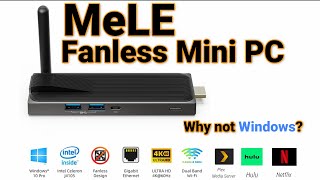 MeLE Fanless Mini PC Stick Review | Replace Your Nvidia Shield or Firestick with A Mini PC Stick?