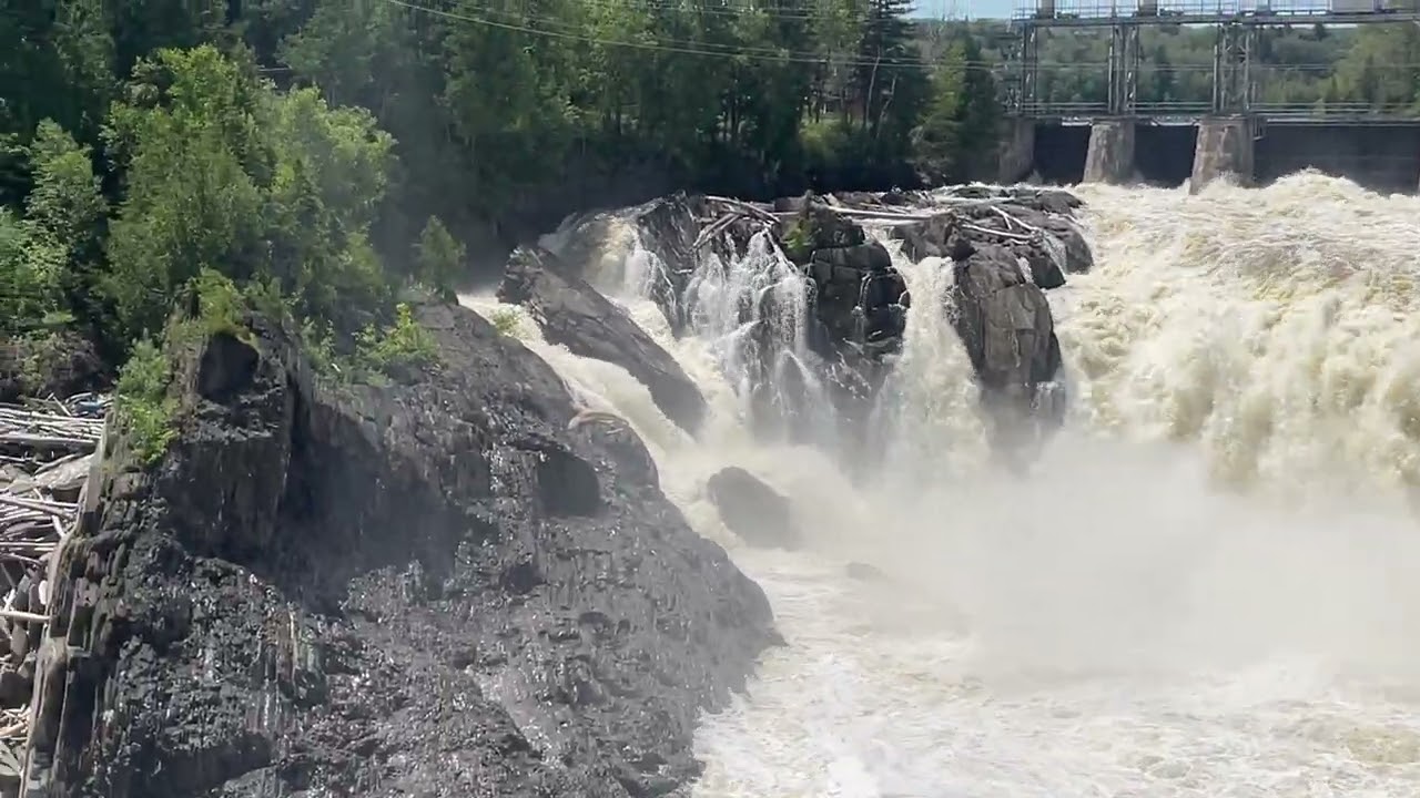 Grand Falls waterfalls New Brunswick, beautiful spot to visit, amazing view @VladU