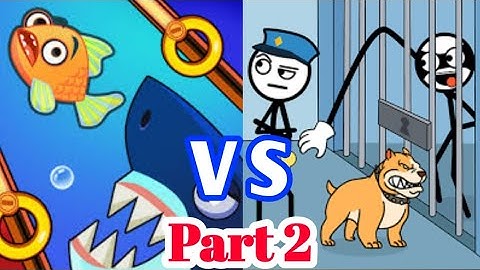 Save the fish vs Thief Puzzle - All Levels - Full Gameplay Walkthrough - Part 2