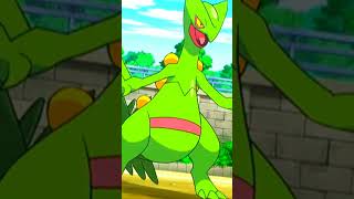 kis trainer ka sabse powerful sceptile hai? #shorts #pokemon