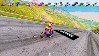 Instant 400 MPH Blast: Which BeamNG Car Survives the Farthest?! screenshot 2