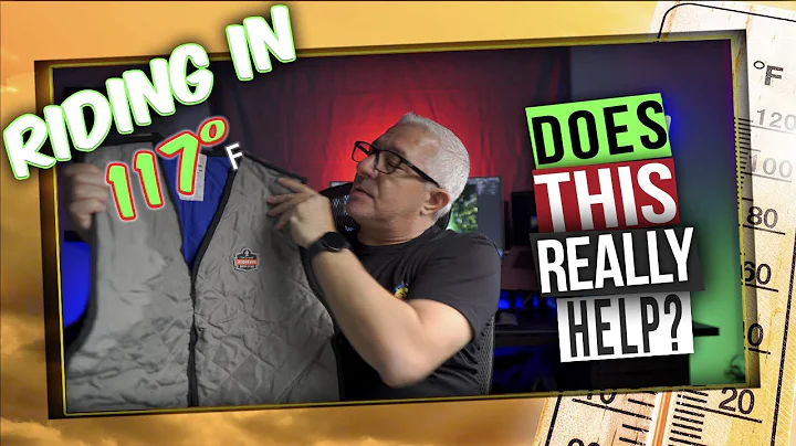 Best way to Keep cool on motorcycle rides | Ergodyne Cooling Vests (trip reviewed) did they work?