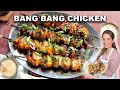 Bang bang chicken skewers  quick and easy recipe