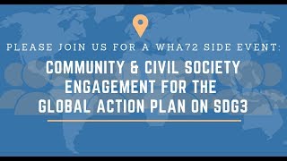 Community and Civil Society Engagement for the Global Action Plan on SDG3 screenshot 5