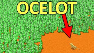 100,000 Creepers VS 1 Ocelot!