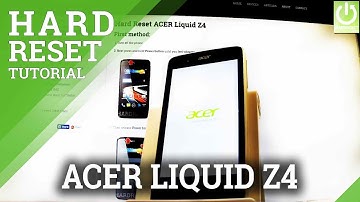 Hard Reset ACER Liquid Z4 - Forgotten Password / Recovery Mode