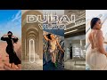 Dubai travel vlog habibiluxury hotel  photoshoot bts miracle garden