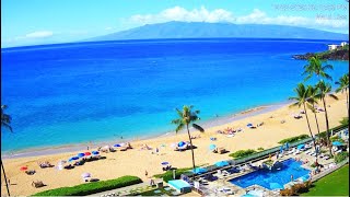 1-12-22 STREAMED - MAUI BEACH CAM!  Kaanapali Beach, Maui | www.WhalerCondo.net