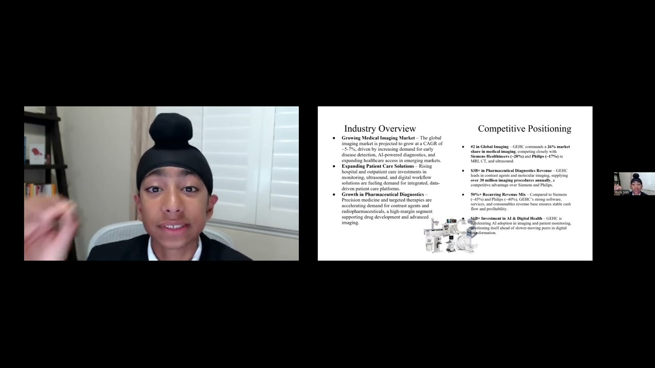 2025 YIS Stock Pitch Report - GE HealthCare Technologies - Rishi Sikh