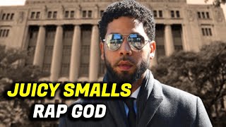 Jussie Smollett Out Of Jail And Releasing CRINGE Rap Song JUICY SMOLLS RAP GOD