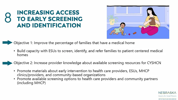 Title V Part Eight-Increasing Access to Early Screening and Identification
