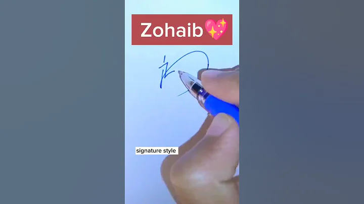 Zohaib name signature | z stylish signatures #zohaib #signature #signature #trending #youtube #viral