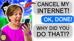 r/Entitledparents 'KAREN DEMANDS I CANCEL HER INTERNET!'