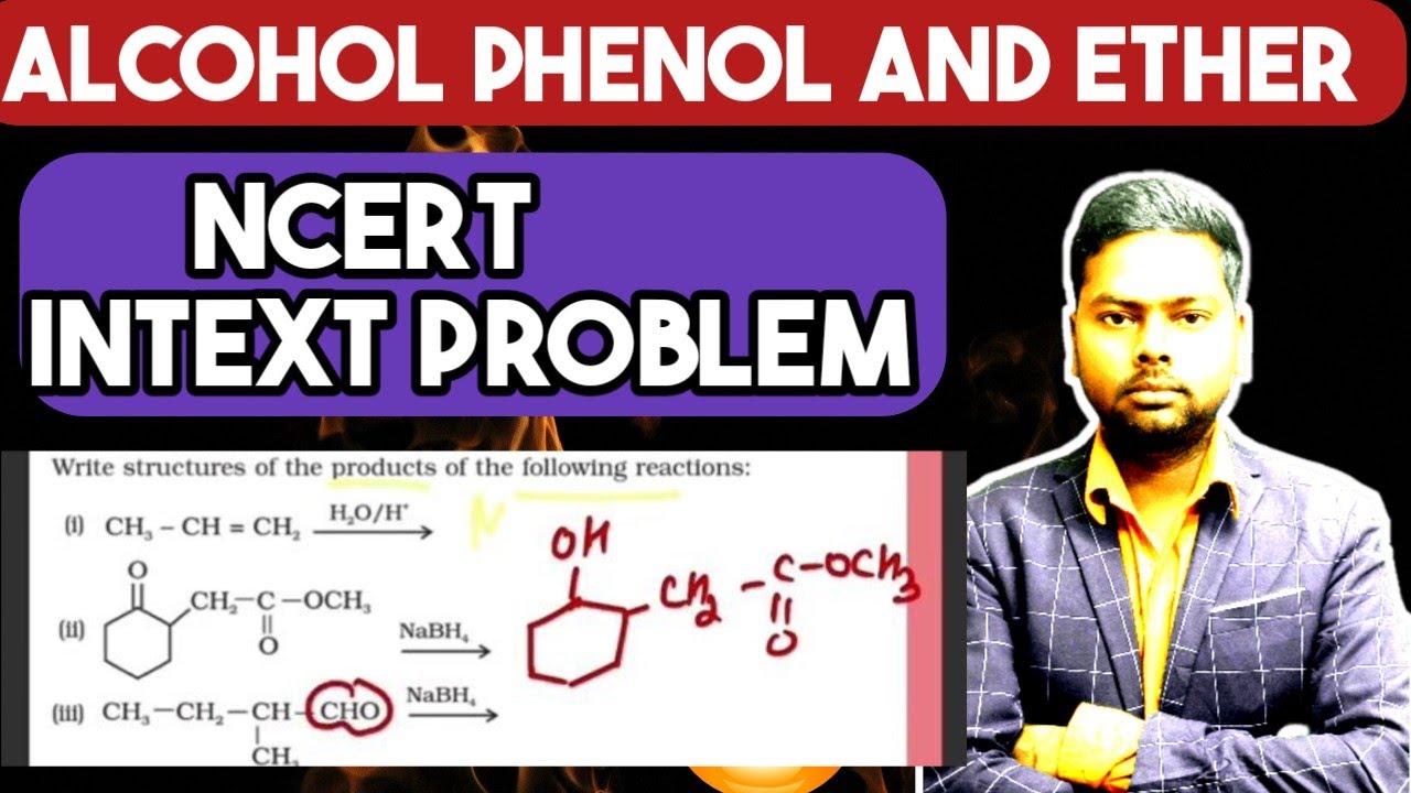 Alcohol phenol and Ether ncert intext questions 🔥🔥 - YouTube