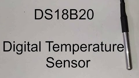 Interfacing DS18B20 Temperature Sensor with Raspberry PI