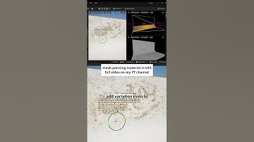 how to: mesh painting material (using texture color) in unreal engine 5 #ue5 #gamedev