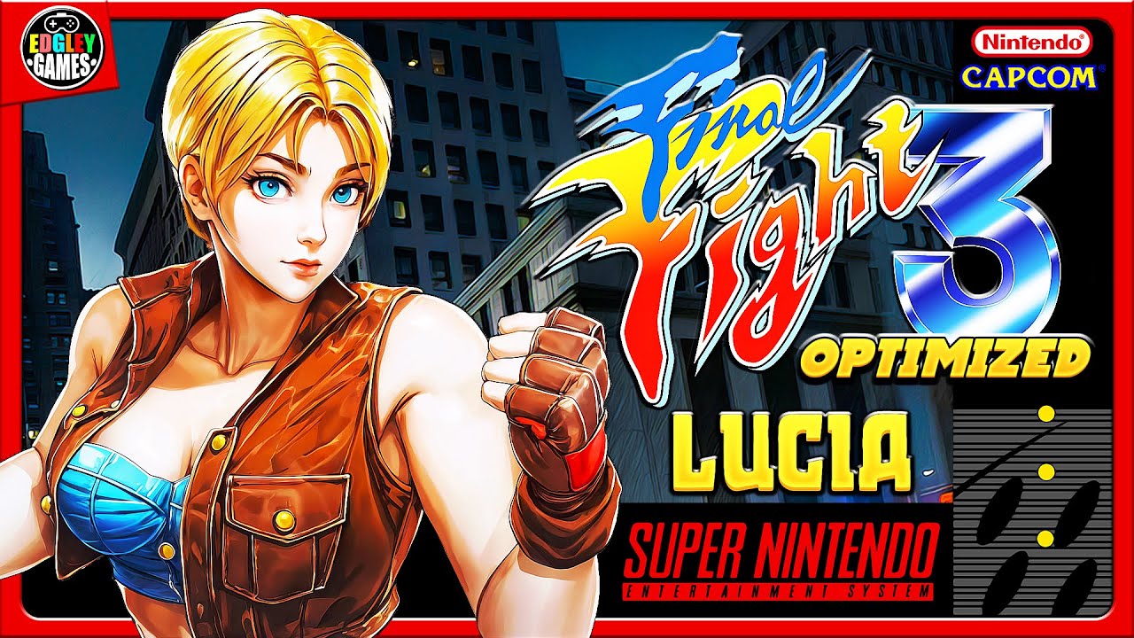 Final Fight 3 Optimized v1.1 (SNES) - Gameplay with Lucia Morgan ...