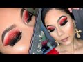 MAQUILLAJE INSPIRADO EN ALINNA LOOK ROJO 2020