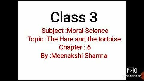 Class 3 Moral Science Chapter 6