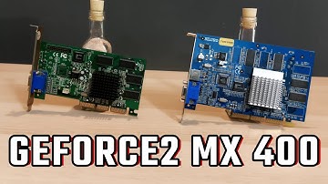 GeForce2 MX 400 Retro Review...was it that bad?
