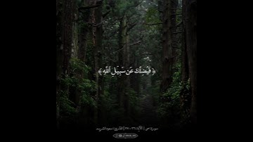 سورة : ص | الآية : ٢٦-٢٧ | القارئ : سعود الشريم#Viral #Foryou #FYP #Islam #quran
